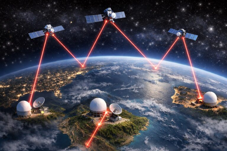 End-to-end space connectivity services