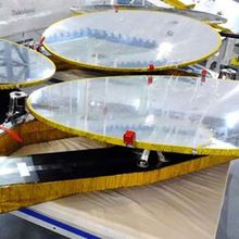 Reflector as a Component of the Ku-band Multiple-beam Antenna