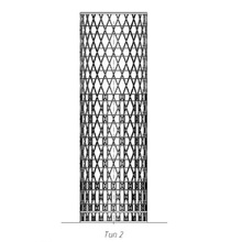 Load-bearing Structure of the Enclosure. Type 2