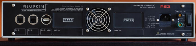 Rackmount SUPERNOVA Satellite Simulator (RS3)