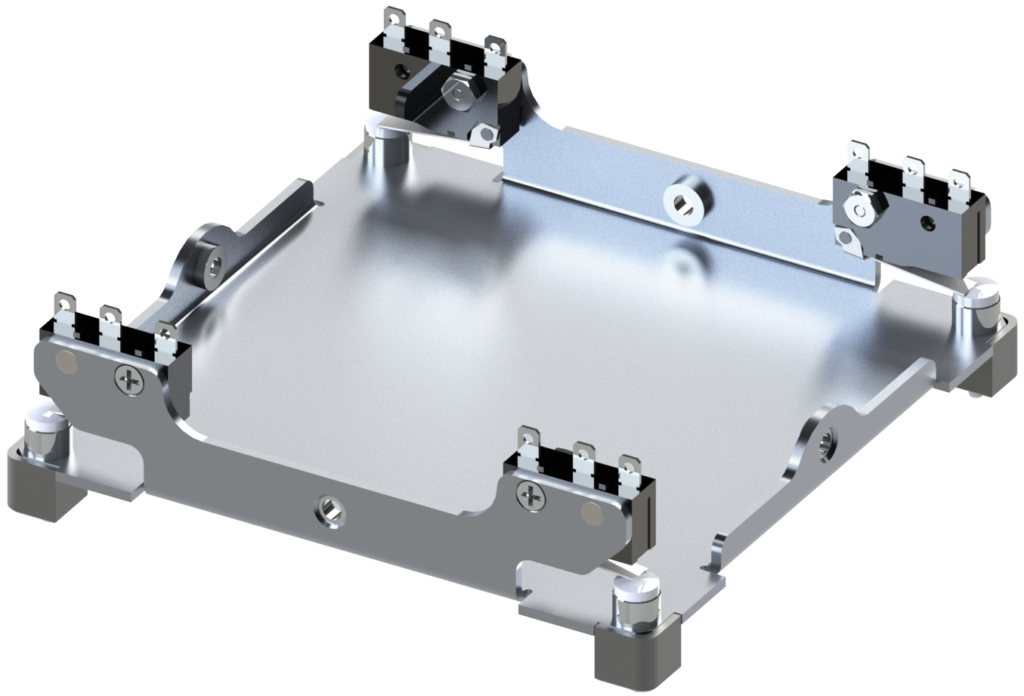 CubeSat Kit Quad-switch Cover Plate Assembly