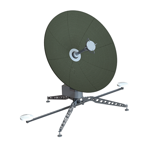 1.0m X-band Portable TT&C Station