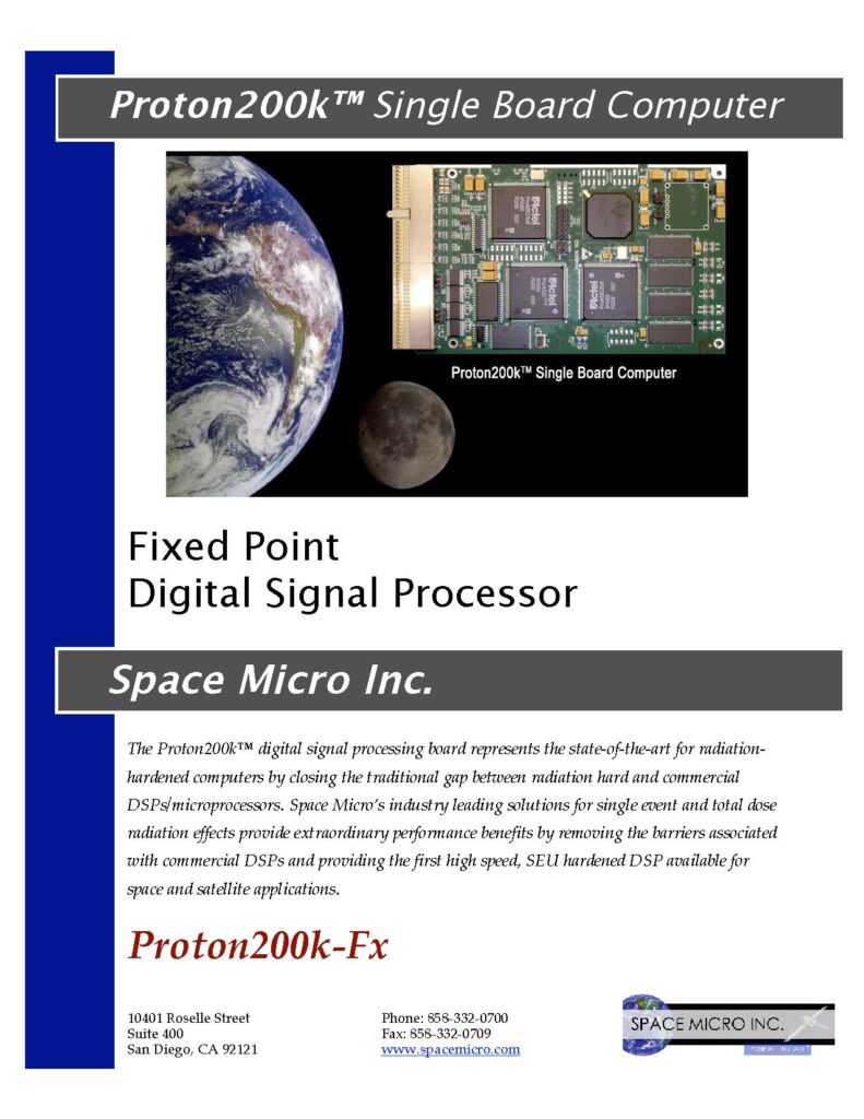 Proton200k-Fx Single Board Computer