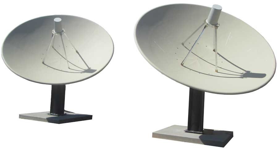 ATCi Parabolic Antenna 3.7m C/Ku-Band Prime Focus Rx