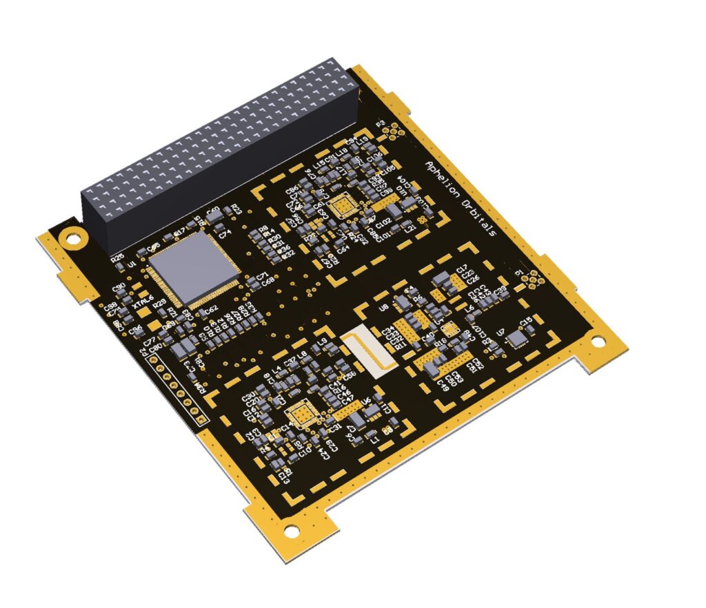 Cubesat UHF/VHF Radio