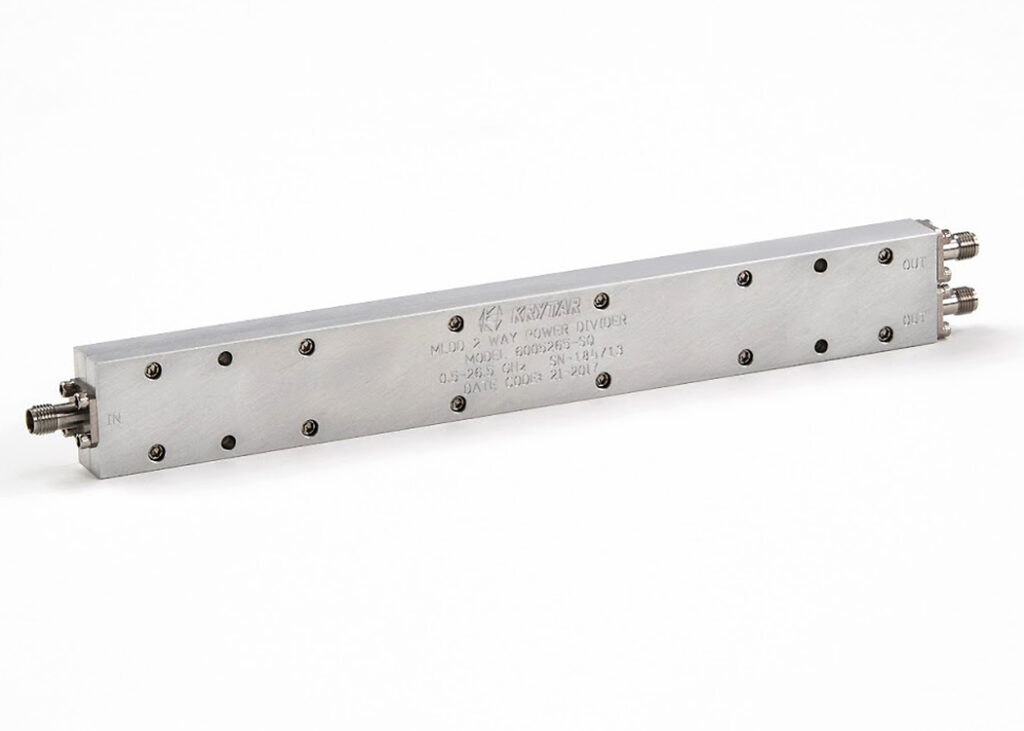 Space Qualified 2-Way Power Divider, Model 6005265-SQ — KRYTAR
