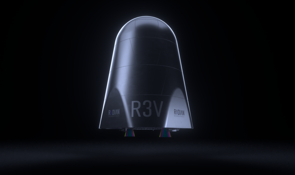 Radian Reusable Reentry Vehicle (R3V) — Radian Aerospace