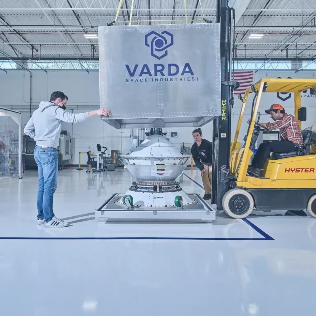 W-Series In-Space Manufacturing Capsule