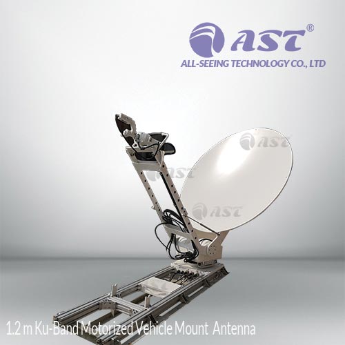 1.2 Meter Motorized Vehicle Mount Antenna (PS120)