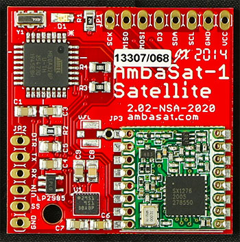 AmbaSat-1 Satellite Rocket Kit including Launch