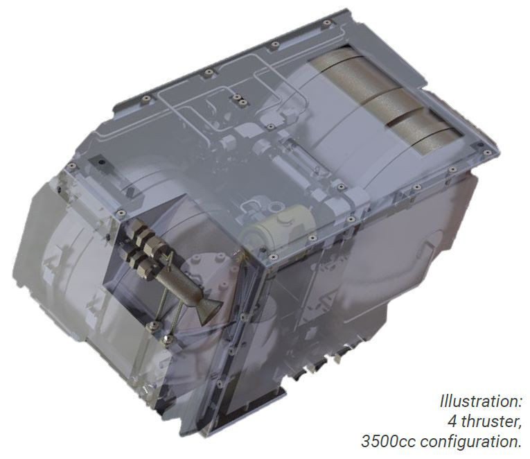 Peregrine Bipropellant Thruster System
