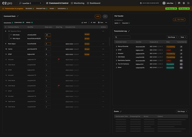 C2 Pro Command and Control Software
