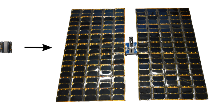 Copia Inflatable Deployable Solar Arrays