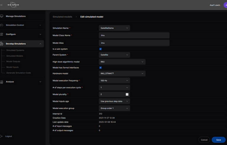 Simulation Code Generation Tool