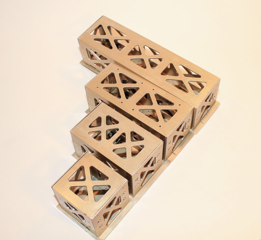 Bundle (1p,1.5p,2p,2.5p) Skeleton Wall PocketQube Structures
