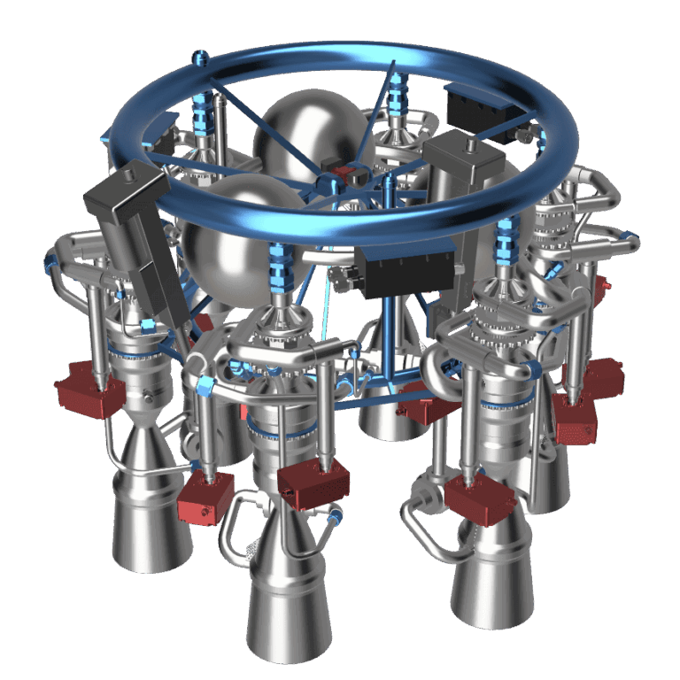 Boost Propulsion Module (6-engine cluster)