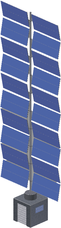 Lunar Solar Power Plant