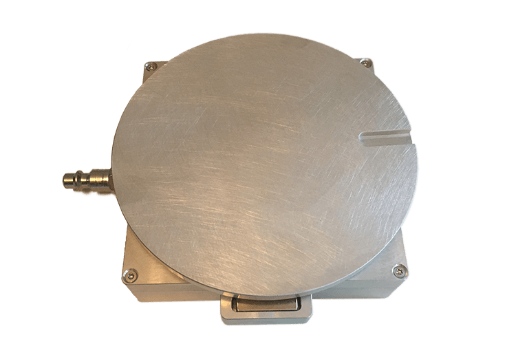 EyasSat Single axis air bearing for Attitude Control Studies
