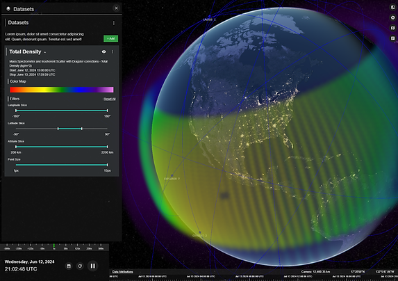 M3SDA Ionospheric Modeling Framework