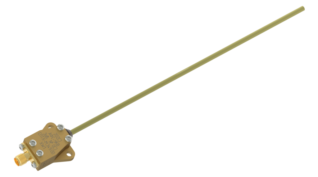 Antenna-feeder system of the UHF band