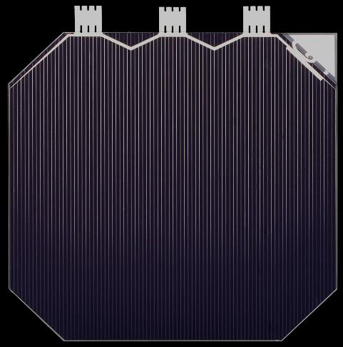 TJ 3G30-Advanced Space Solar Cell (8×8)