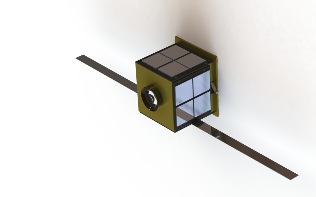 Custom PocketQube Structural Panel