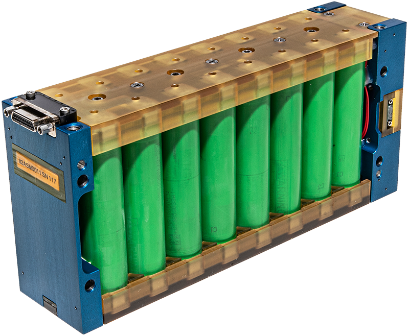 CubeSat Battery Packs (1P8S, 2P8S, IP8S)