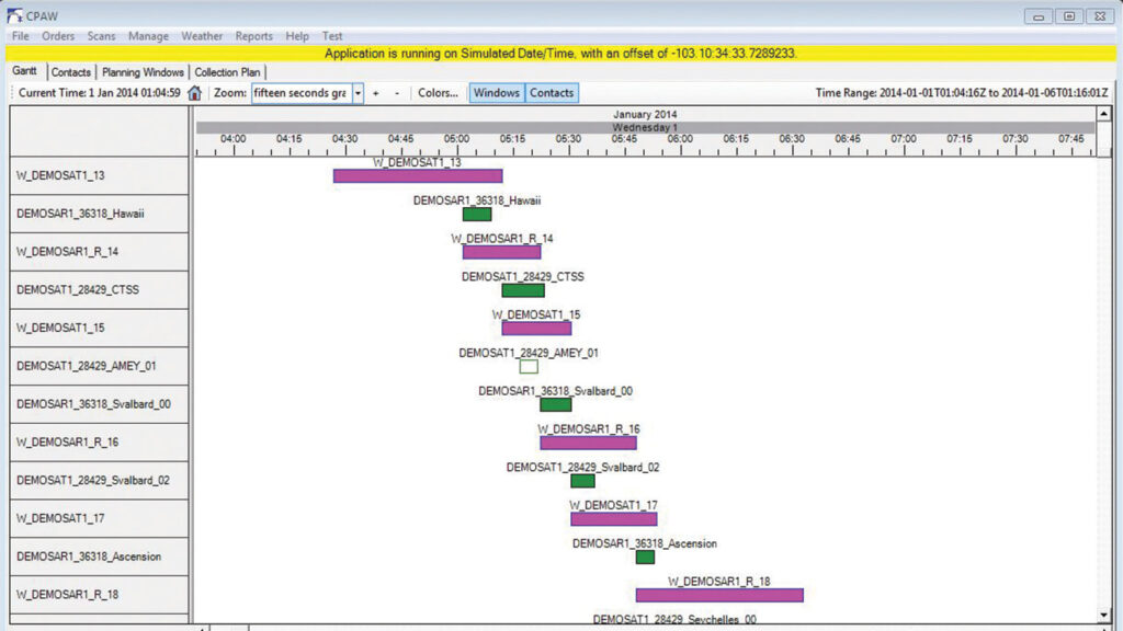 Collection Planning and Analysis Workstation (CPAW)