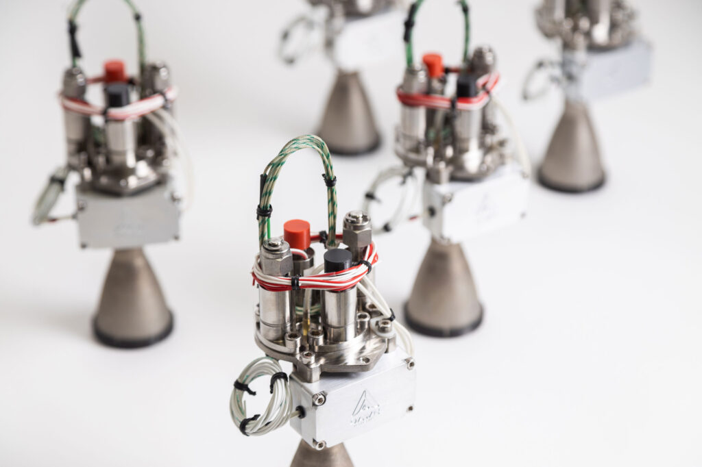 Dawn Aerospace Thrusters (B1, B5, B20, B200) — Dawn Aerospace