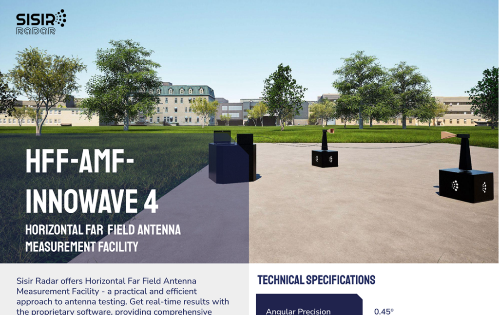 HFF-AMF InnoWave 4 (Horizontal Far Field Antenna Measurement Facility)