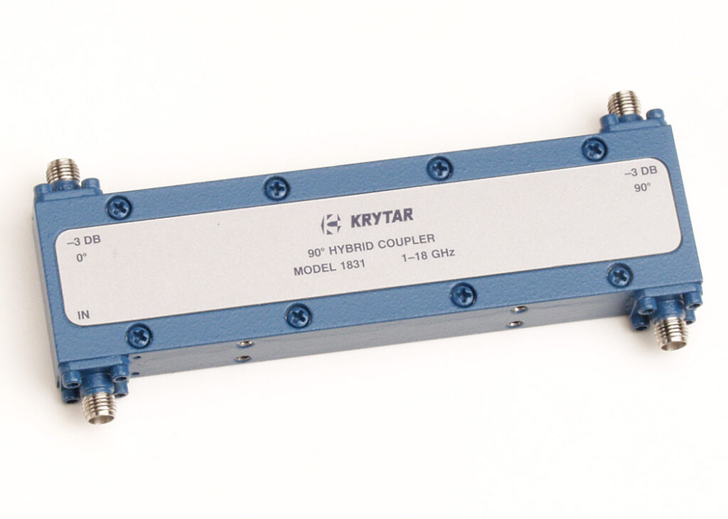 3 dB, 90-Degree Hybrid Coupler, Model 1831 — KRYTAR