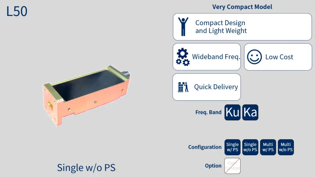 Low Noise Amplifier (LNA) — NEC Space Technologies