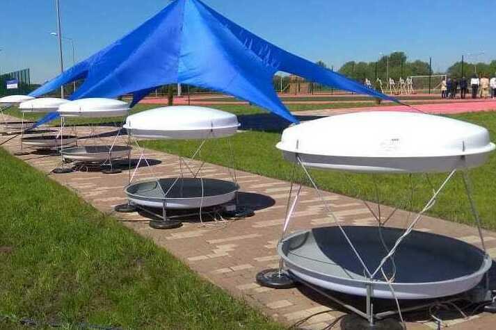 X-band Satellite Data Reception Station