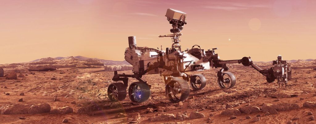 Mars 2020 Perseverance Rover Robotic Arm