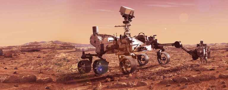 Mars 2020 Perseverance Rover Robotic Arm