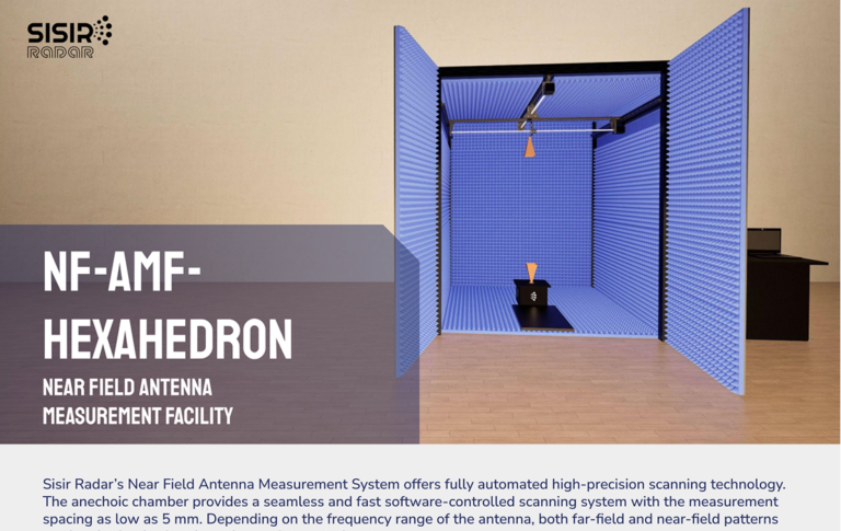NF-AMF Hexahedron (Near Field Antenna Measurement Facility)