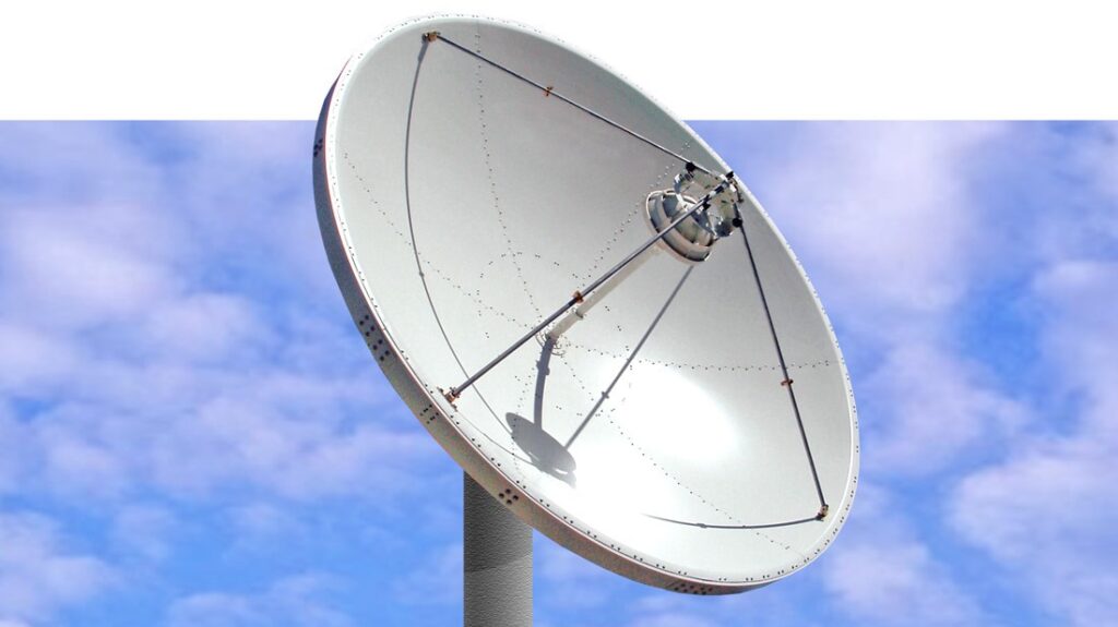 Kratos KPBESA40M.C2 4.0 Meter Earth Station Antenna