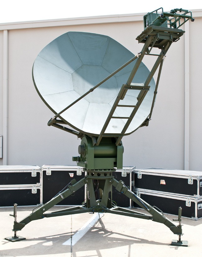 Kratos 2.4m Nomadic Antenna