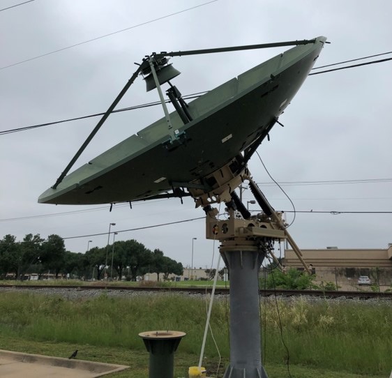 Kratos MILSAT KPBESA40MLQD.C2 4.0 Meter Light Quick Deploy Antenna