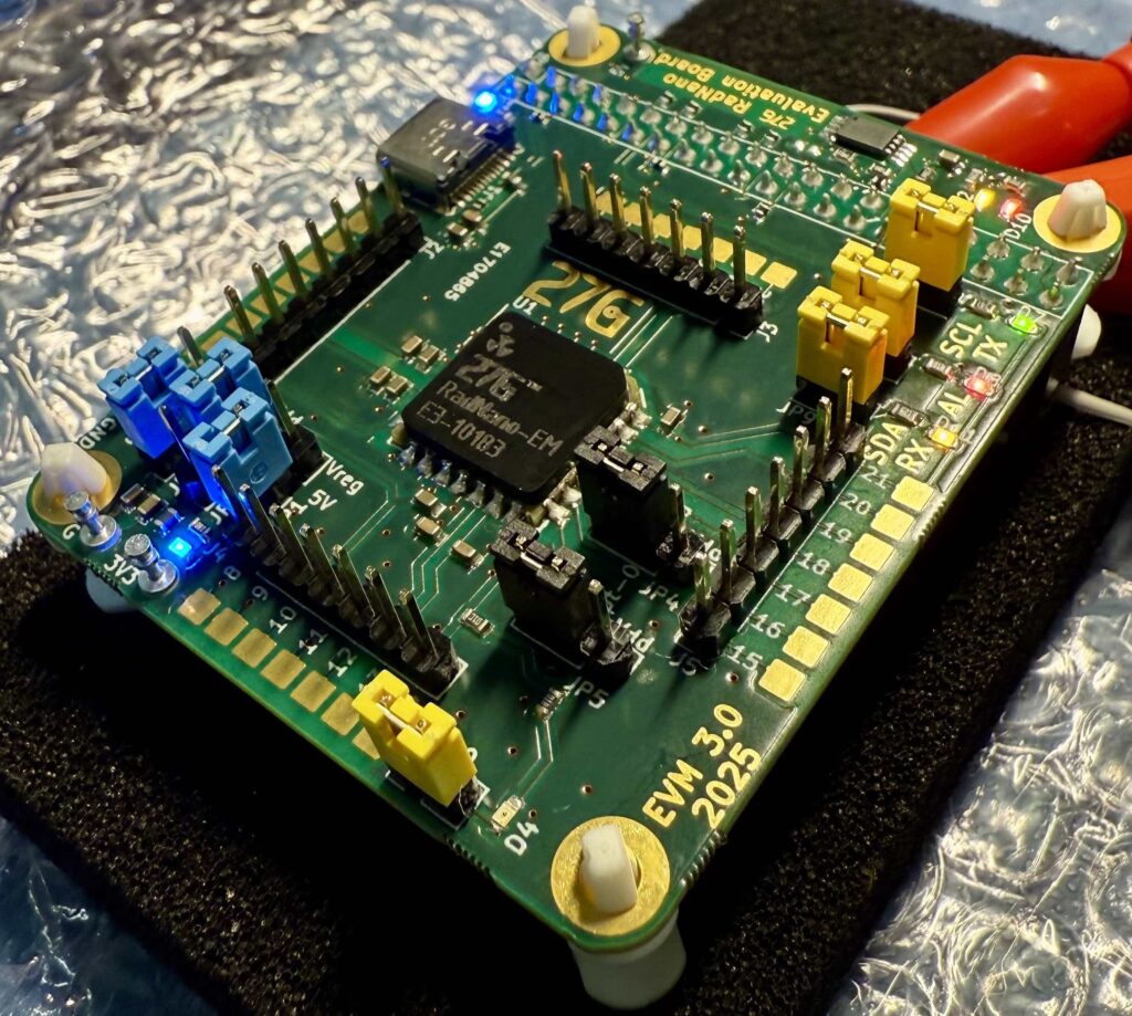 27G RadNano-EB Evaluation Board — 27G Technology
