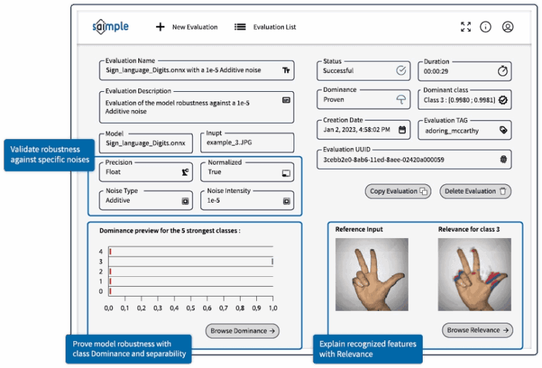 SAIMPLE — AI Model Validation Platform