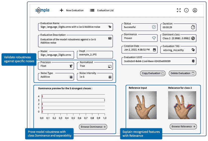 SAIMPLE — AI Model Validation Platform