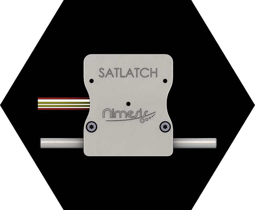 SATLATCH — Shock-Free Deployment and Latching Mechanism