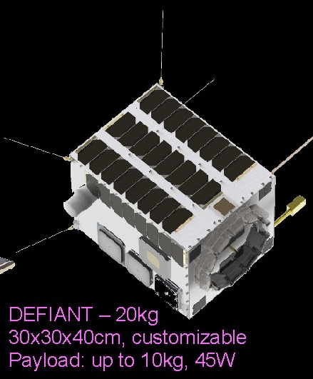 DEFIANT Small Satellite Bus