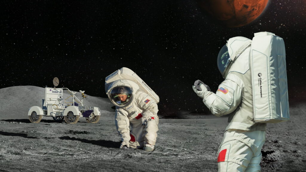 Extra Vehicular Mobility Unit (EMU) Spacesuit