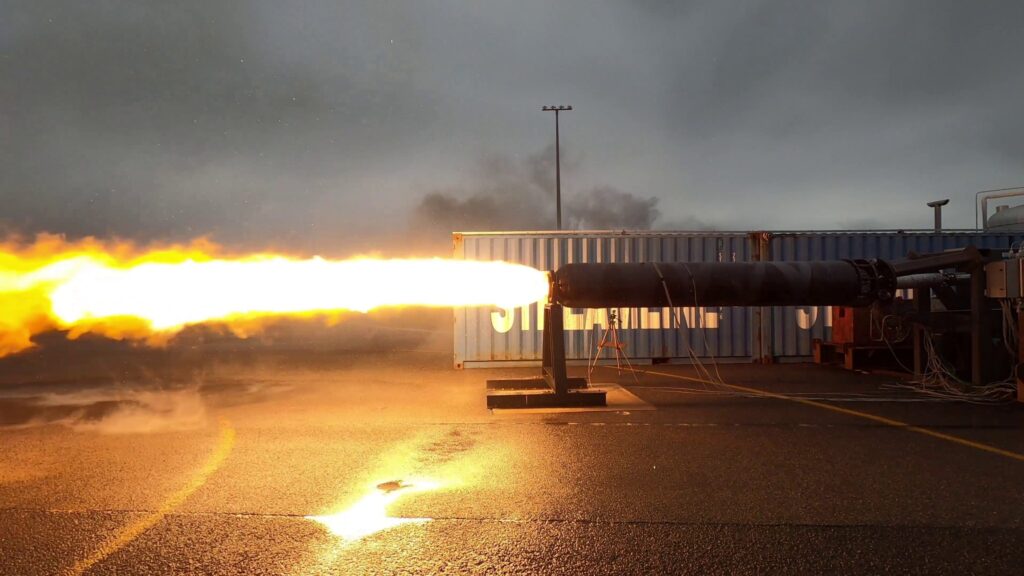 SR75 Hybrid Sounding Rocket