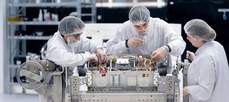 Satellite projects from conception to launch and operation