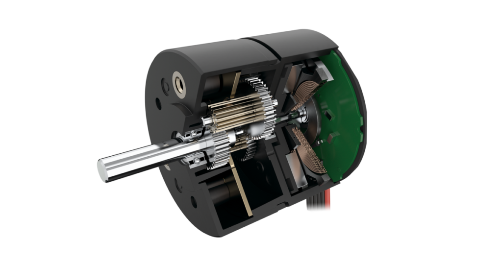 Brushless flat DC-Micromotors with integrated Speed Controller