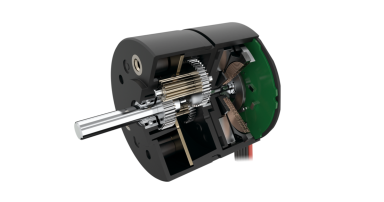 Brushless flat DC-Micromotors with integrated Speed Controller