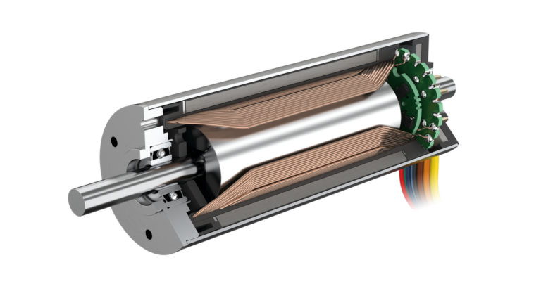 High torque brushless DC-motors 4 pole technology